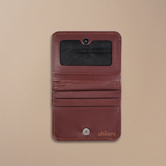 Prime leather card holder