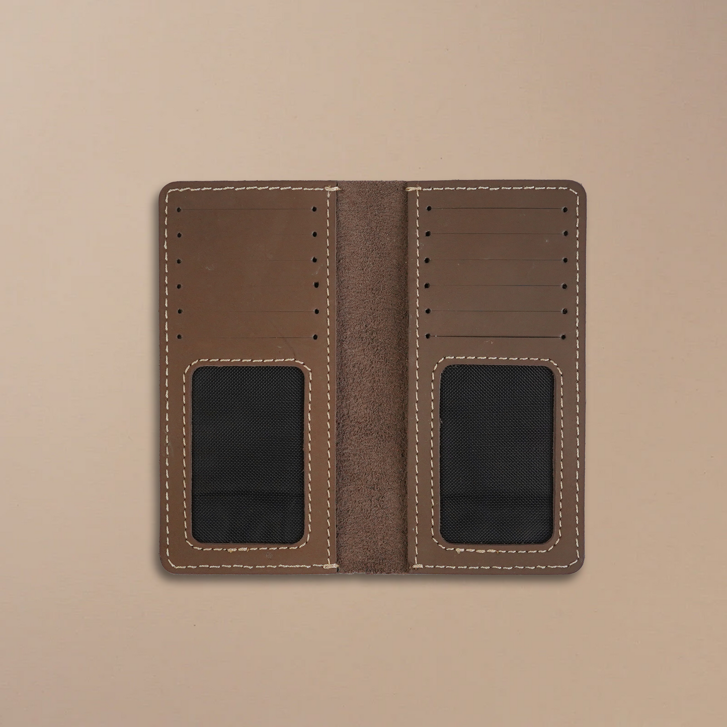 Crazy horse leather medium wallet