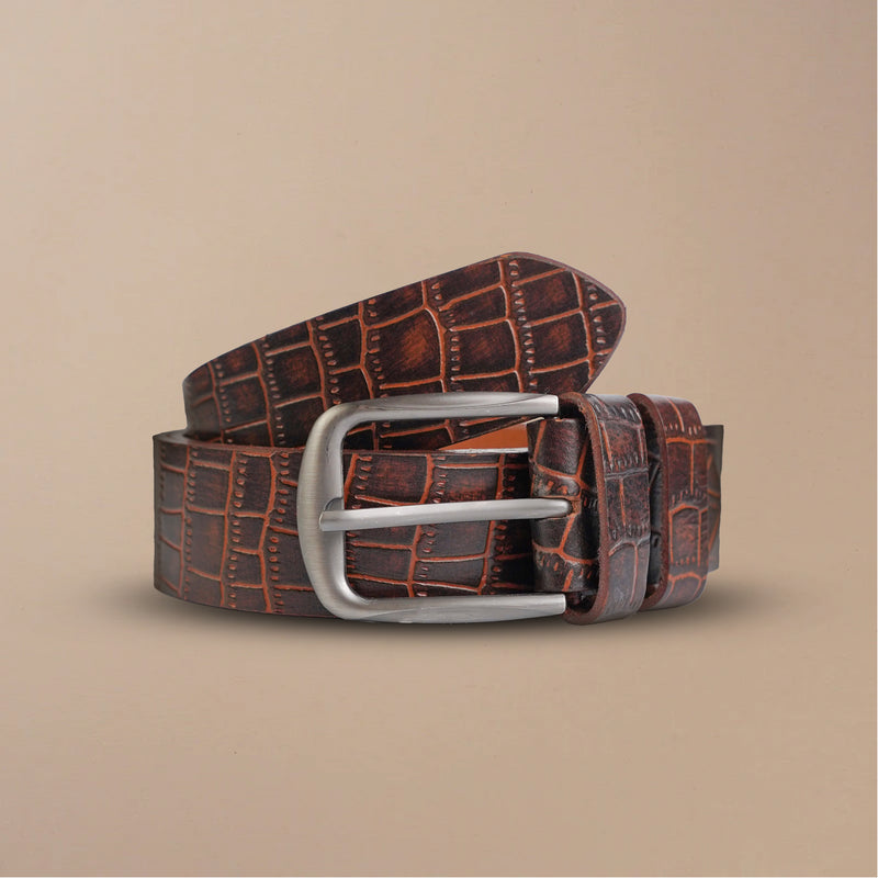 Exective leather belt