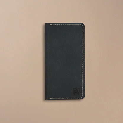 Crazy horse leather medium wallet