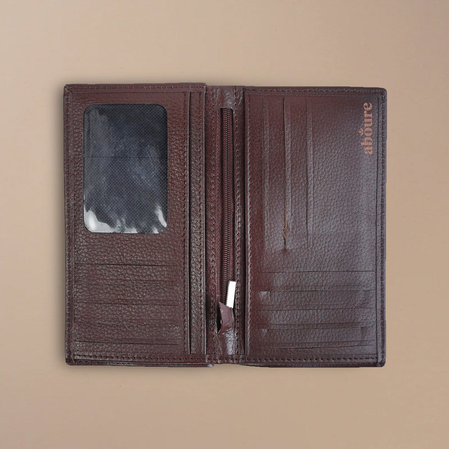 Mild leather medium wallet