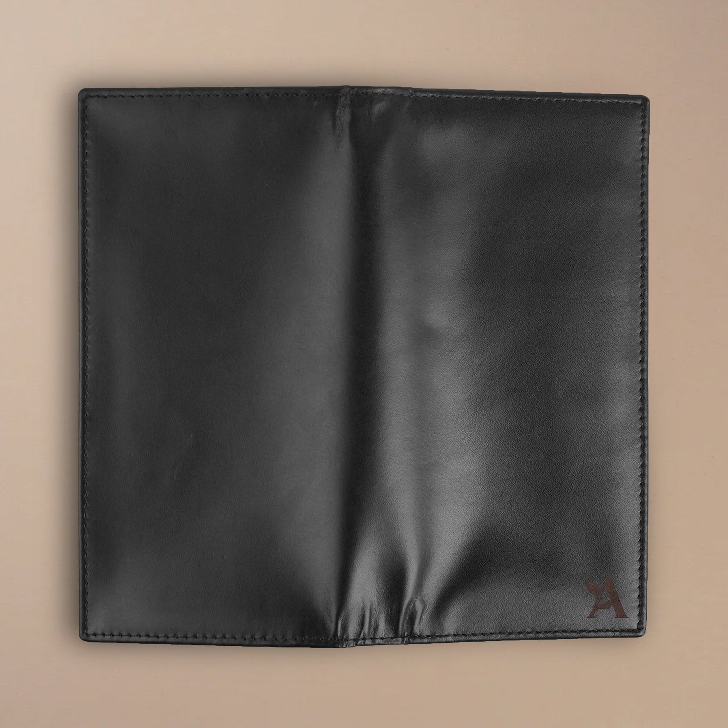 Leather mobile wallet long