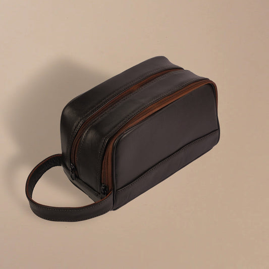 Toiltery Leather bag