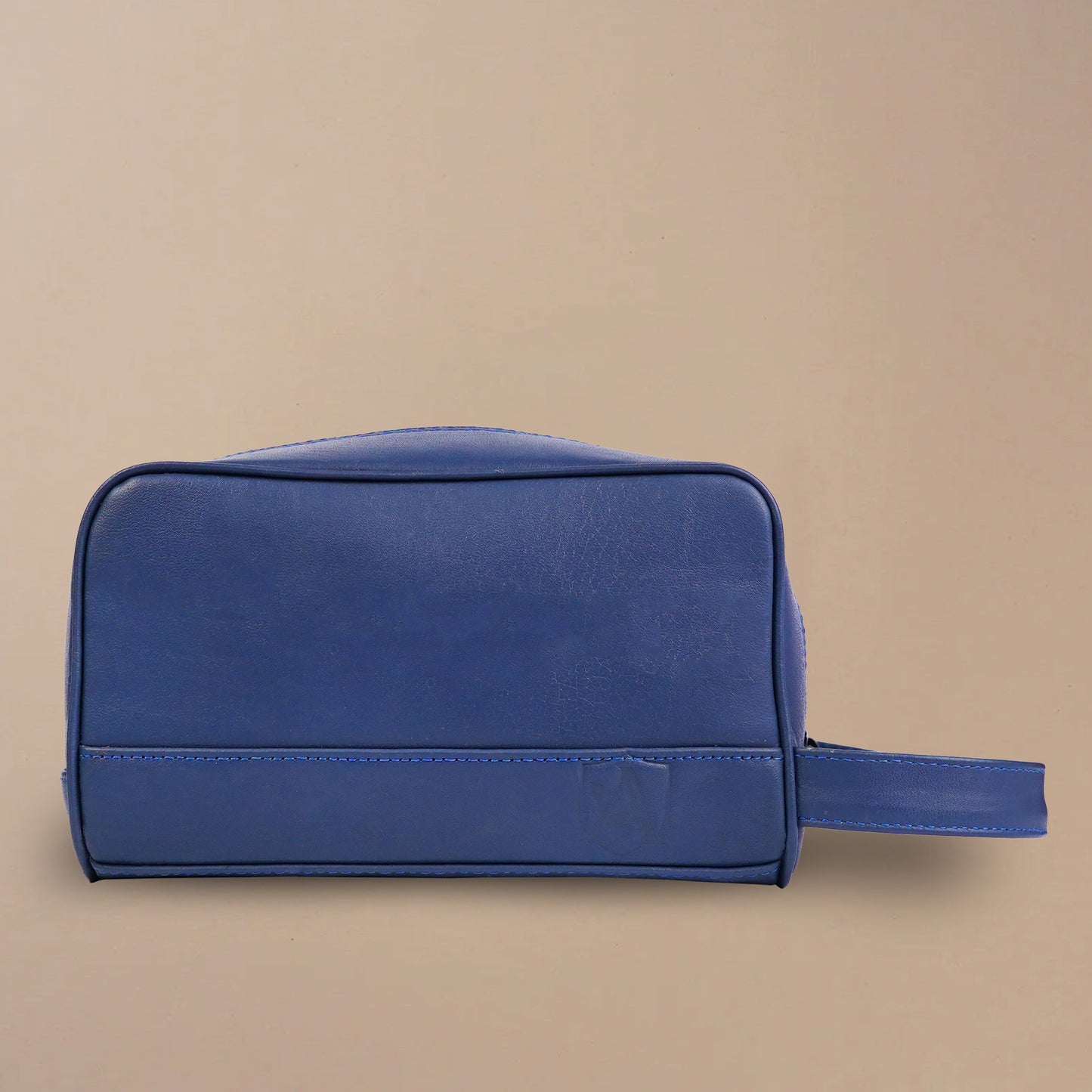 toiltery leather bag