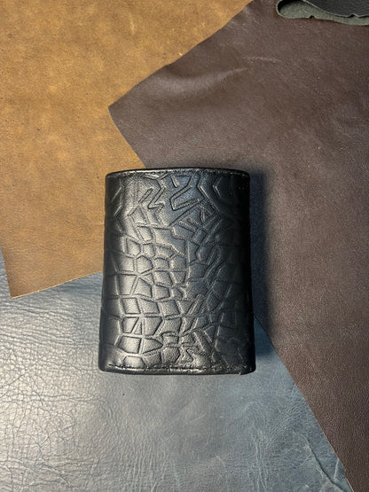 Royal croc-Leather wallet