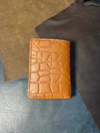 Royal croc-Leather wallet
