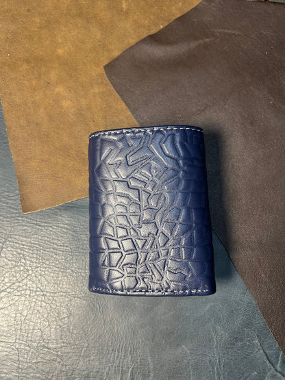 Royal croc-Leather wallet