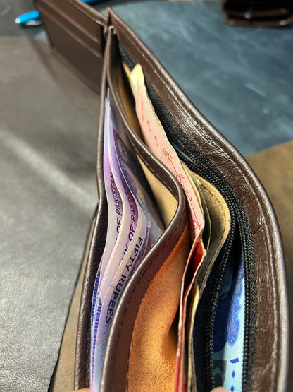 Classic trifold-Leather wallet