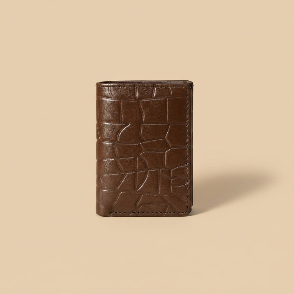 Royal croc-Leather wallet