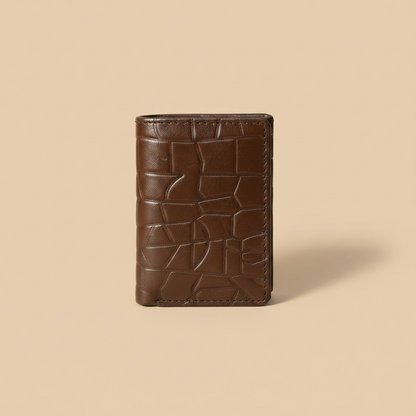 Royal croc-Leather wallet