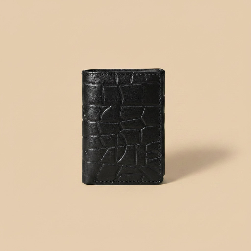 Royal croc-Leather wallet