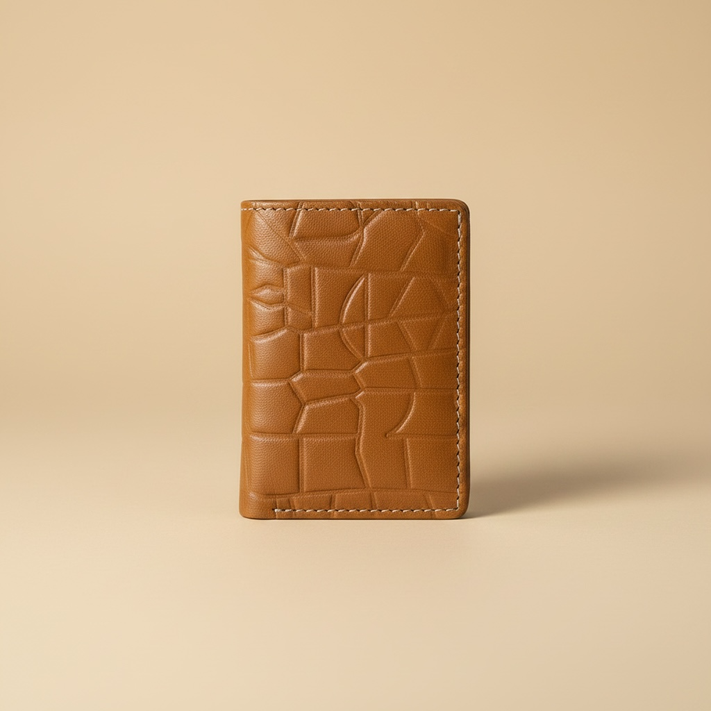 Royal croc-Leather wallet