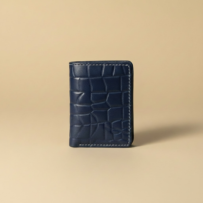 Royal croc-Leather wallet
