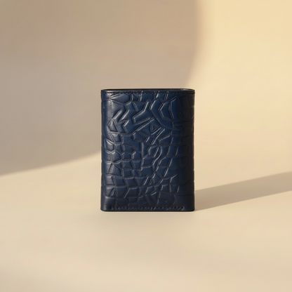Royal croc-Leather wallet