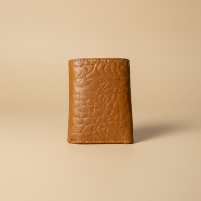 Royal croc-Leather wallet