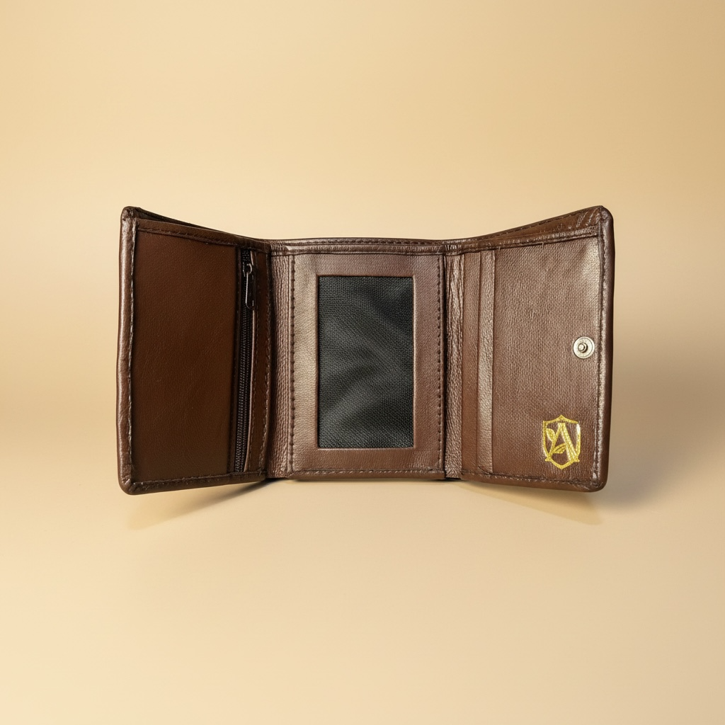 Royal croc-Leather wallet
