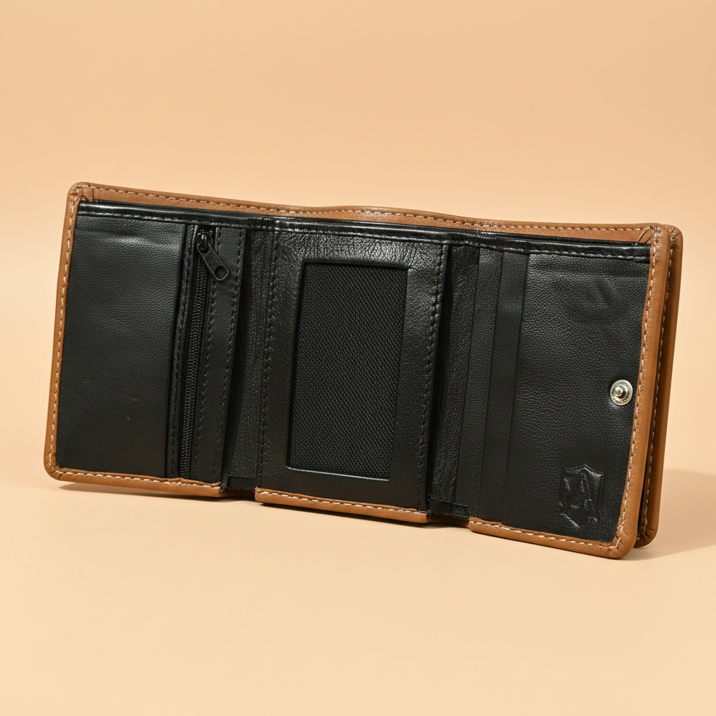 Royal croc-Leather wallet