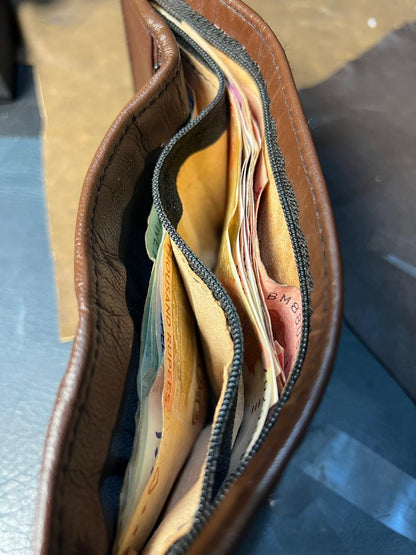 Royal croc-Leather wallet